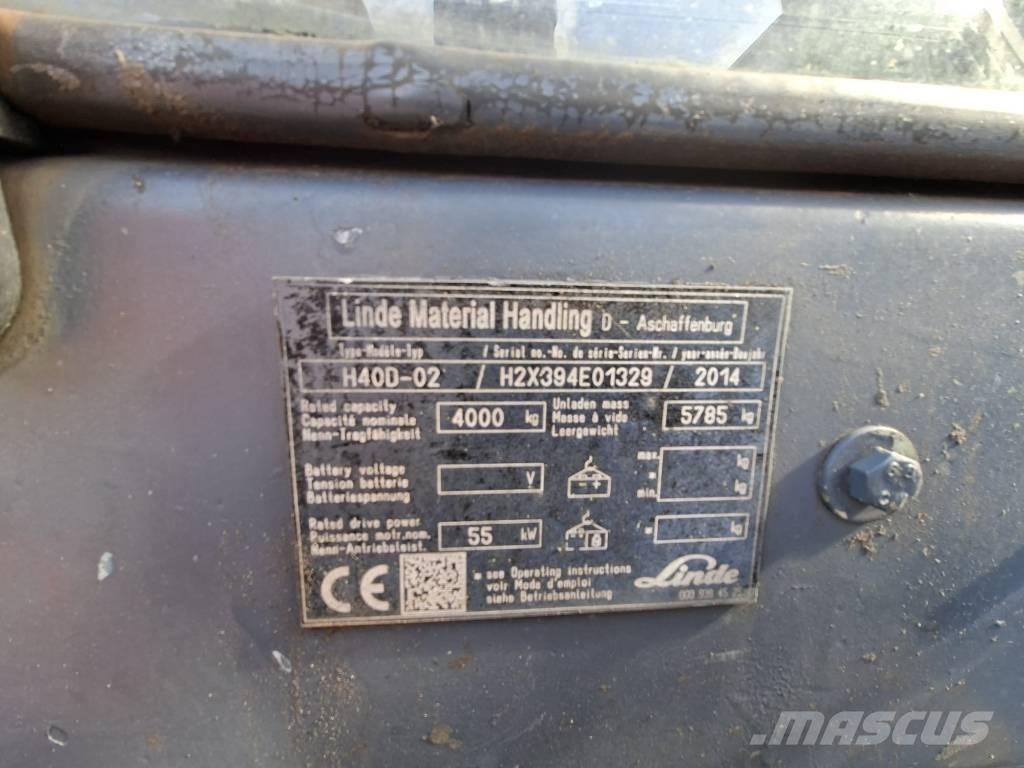 Linde H40D-02 Camiones diesel