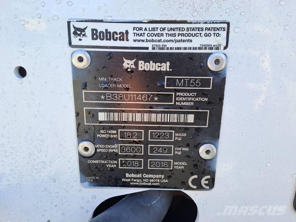 Bobcat MT 55 Cargadoras sobre orugas