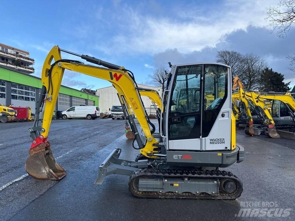 Wacker Neuson ET35 Excavadoras sobre orugas