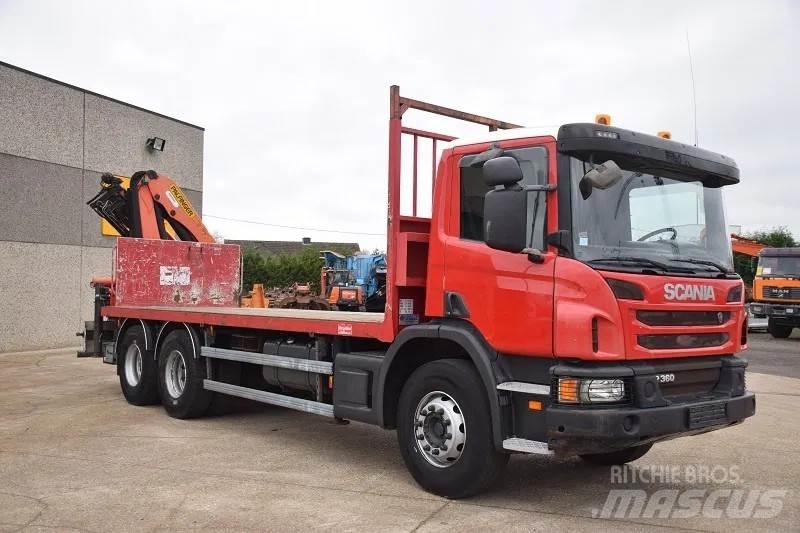 Scania P360 Camiones grúa