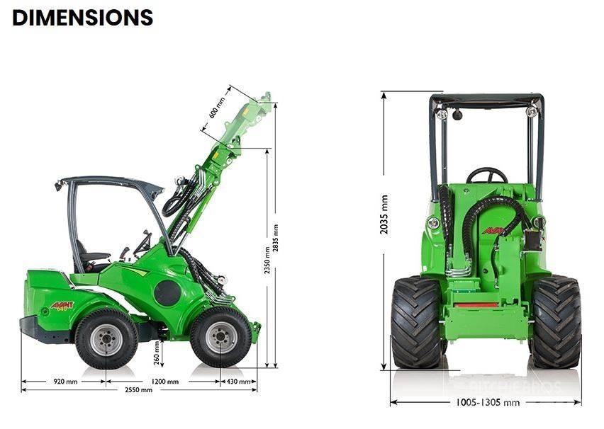 Avant 640 Carretillas telescópicas