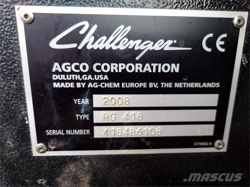 Challenger RG418 Pulverizadores autopropulsados