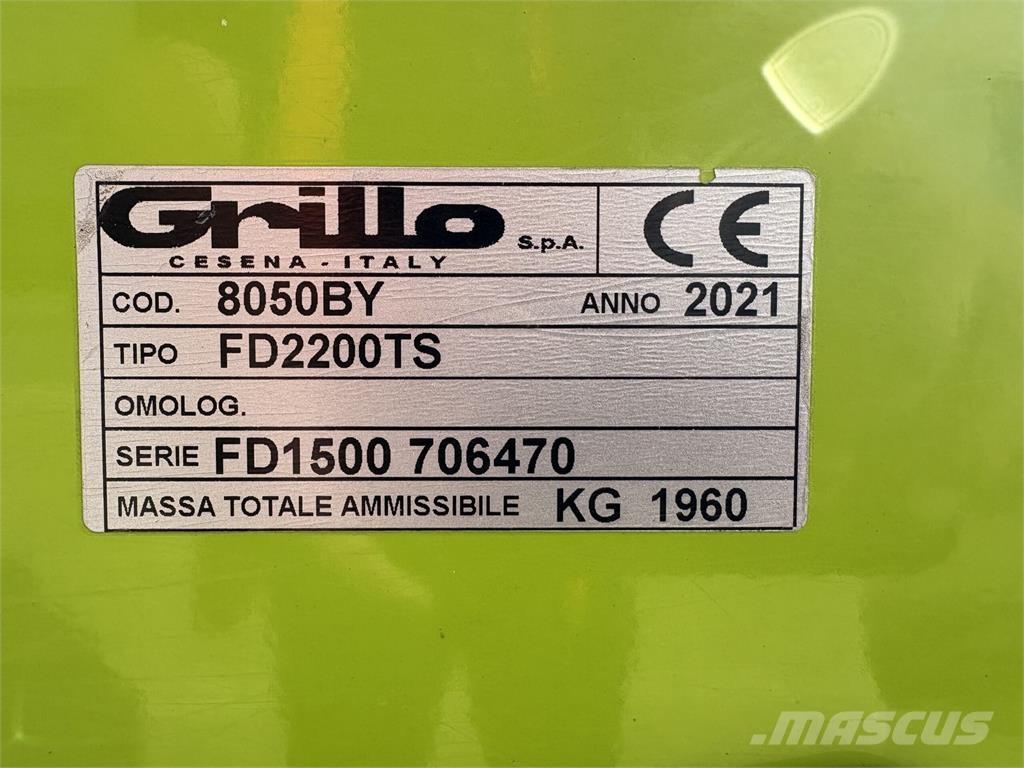Grillo FD2200TS Tractores corta-césped