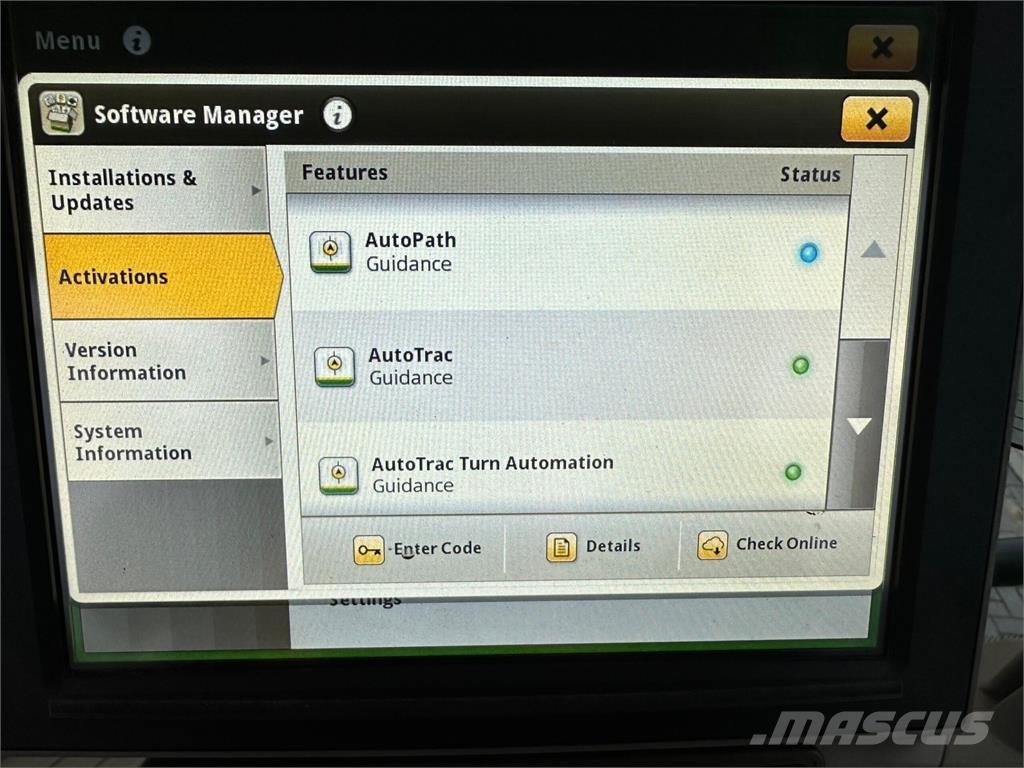 John Deere 8RX 410 Tractores