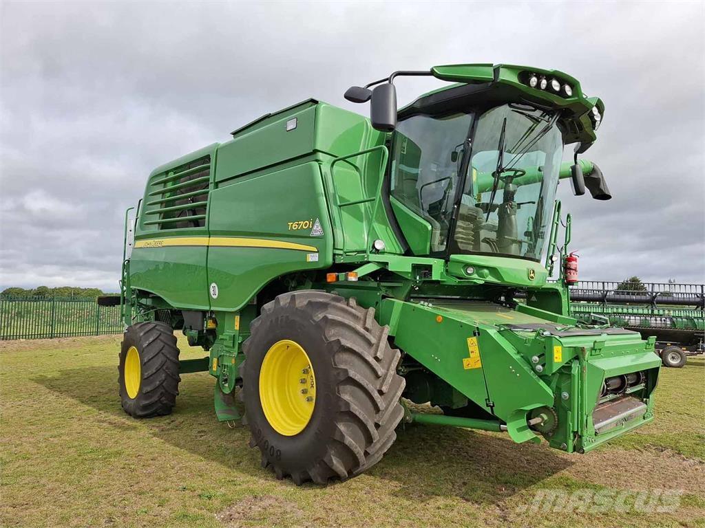 John Deere T670 Cosechadoras combinadas