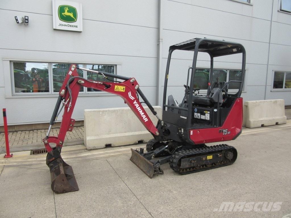 Yanmar SV15VT Excavadoras sobre orugas