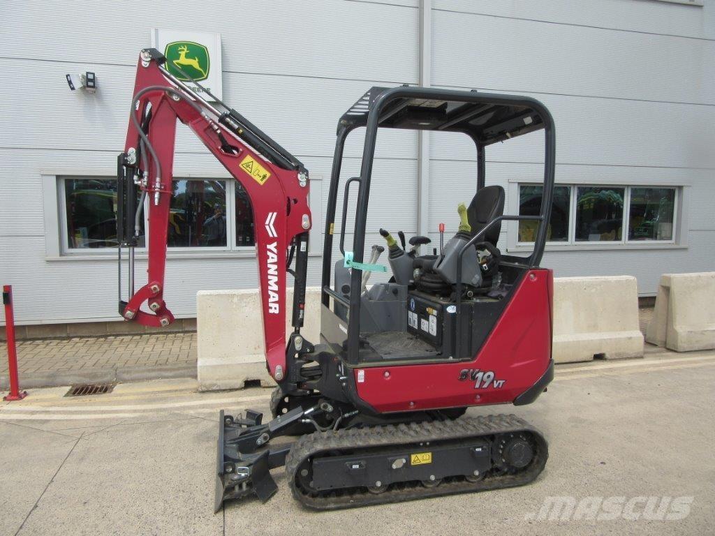 Yanmar SV19VT Excavadoras sobre orugas