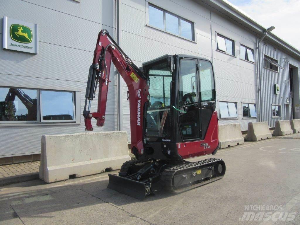 Yanmar SV19VT Excavadoras sobre orugas