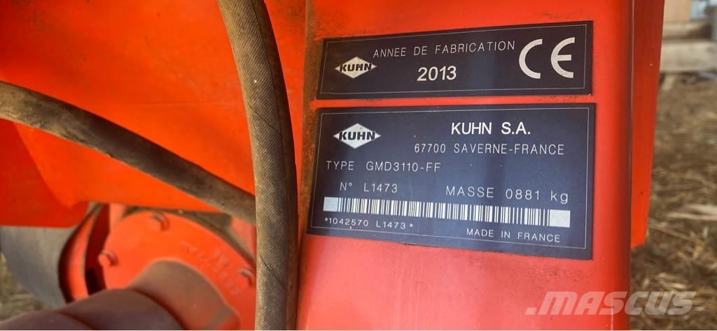 Kuhn GMD3110 FF Podadoras