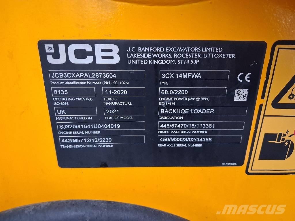 JCB 3 CX ECO Retrocargadoras