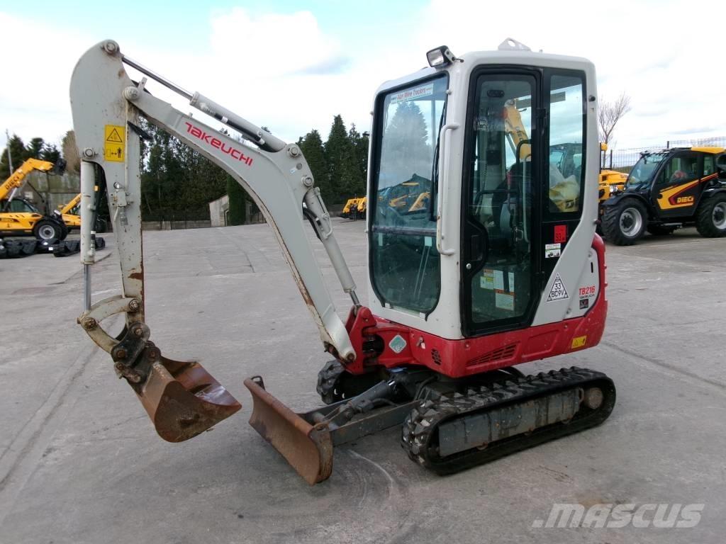 Takeuchi TB 216 Miniexcavadoras