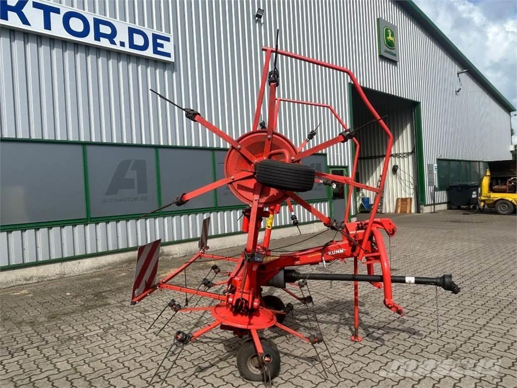 Kuhn GF 502 Rastrilladoras y rastrilladoras giratorias