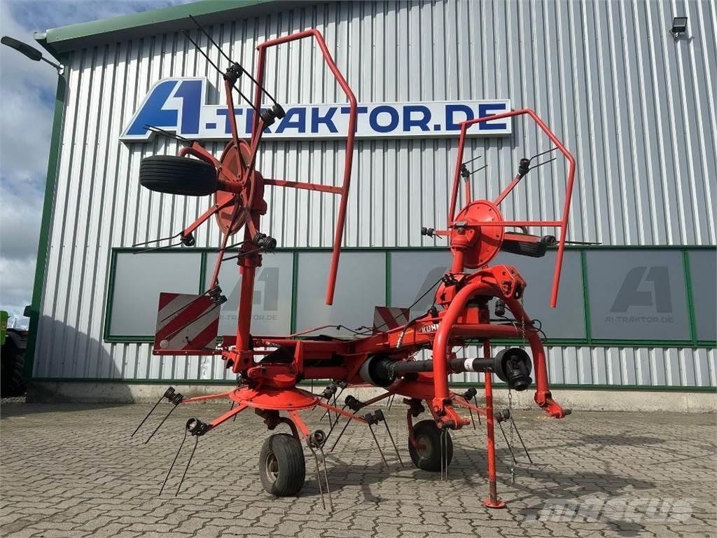 Kuhn GF 502 Rastrilladoras y rastrilladoras giratorias