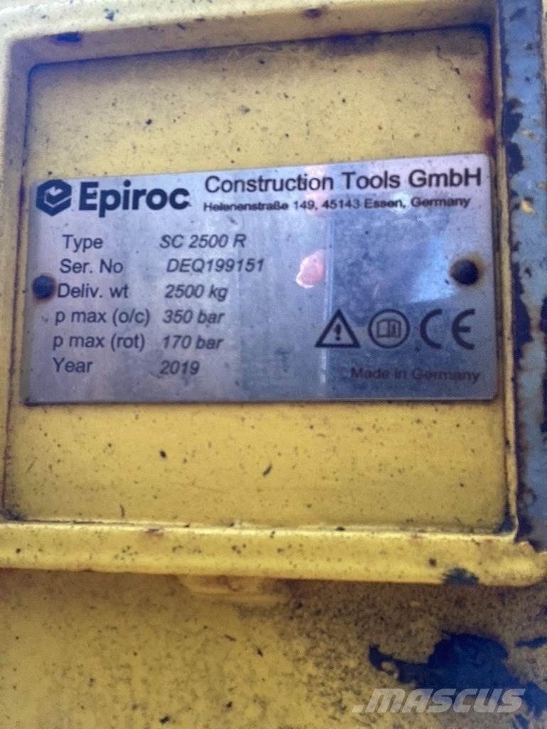 Epiroc SC2500 Cortadoras