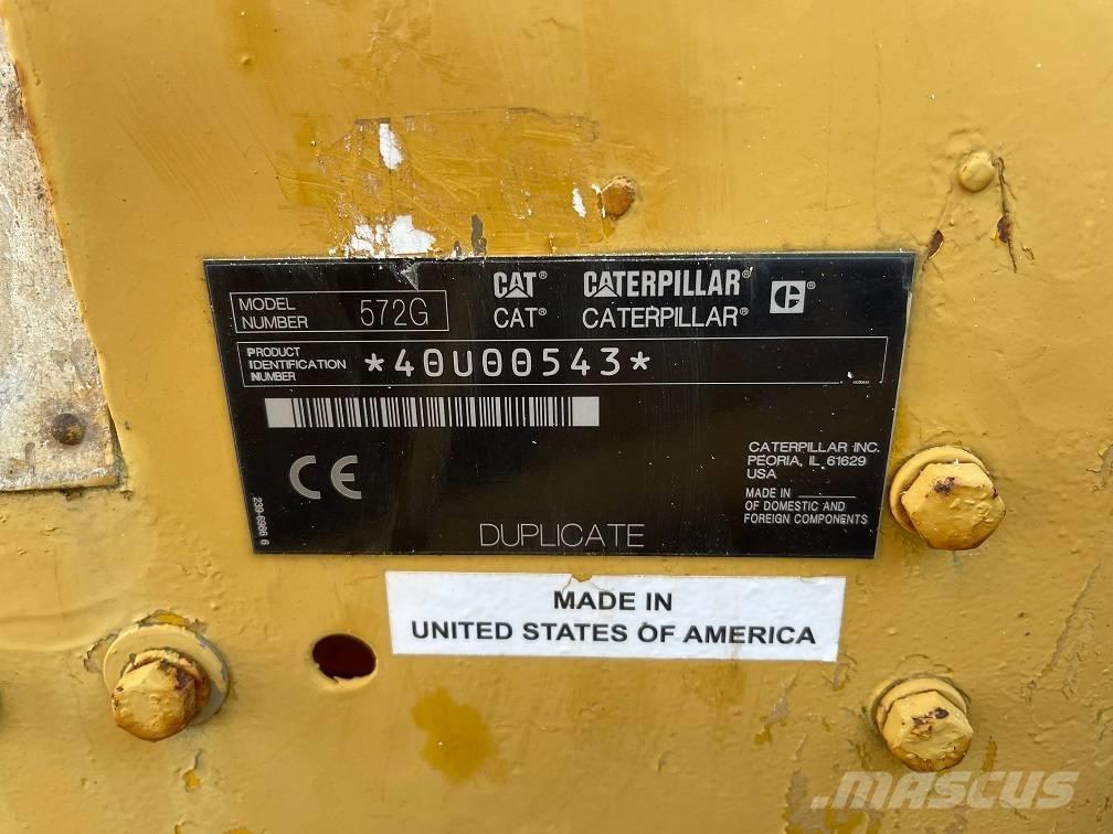 CAT 572 G Buldózers tiendetubos