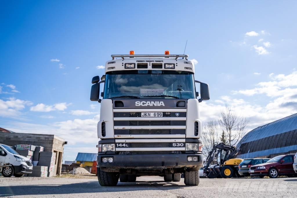 Scania R 144 GB Camiones elevadores de gancho