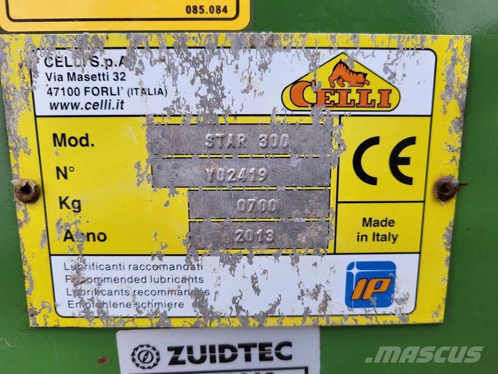 Celli Star 300 Gradas vibratorias / rotocultivadoras