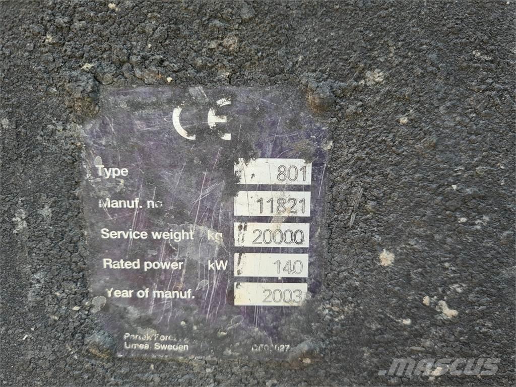 Valmet 801 combi Cosechadoras