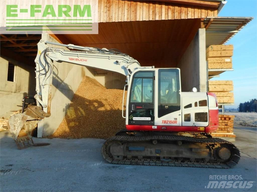 Takeuchi tb2150r Excavadoras de ruedas