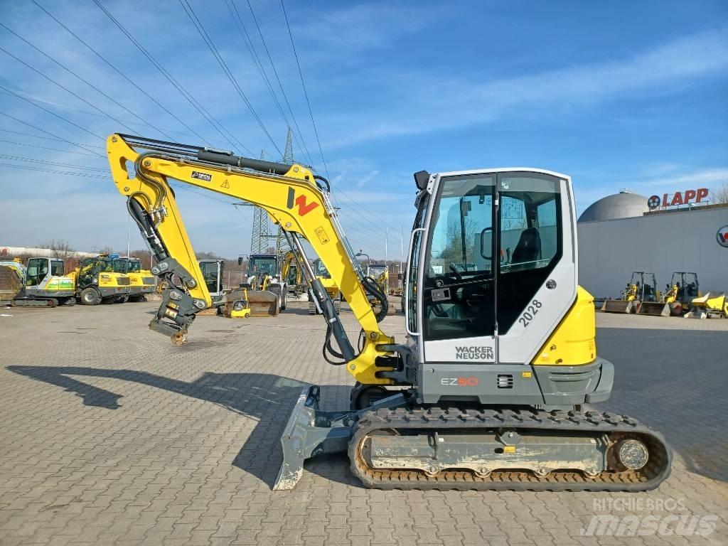 Wacker Neuson EZ50 Excavadoras sobre orugas