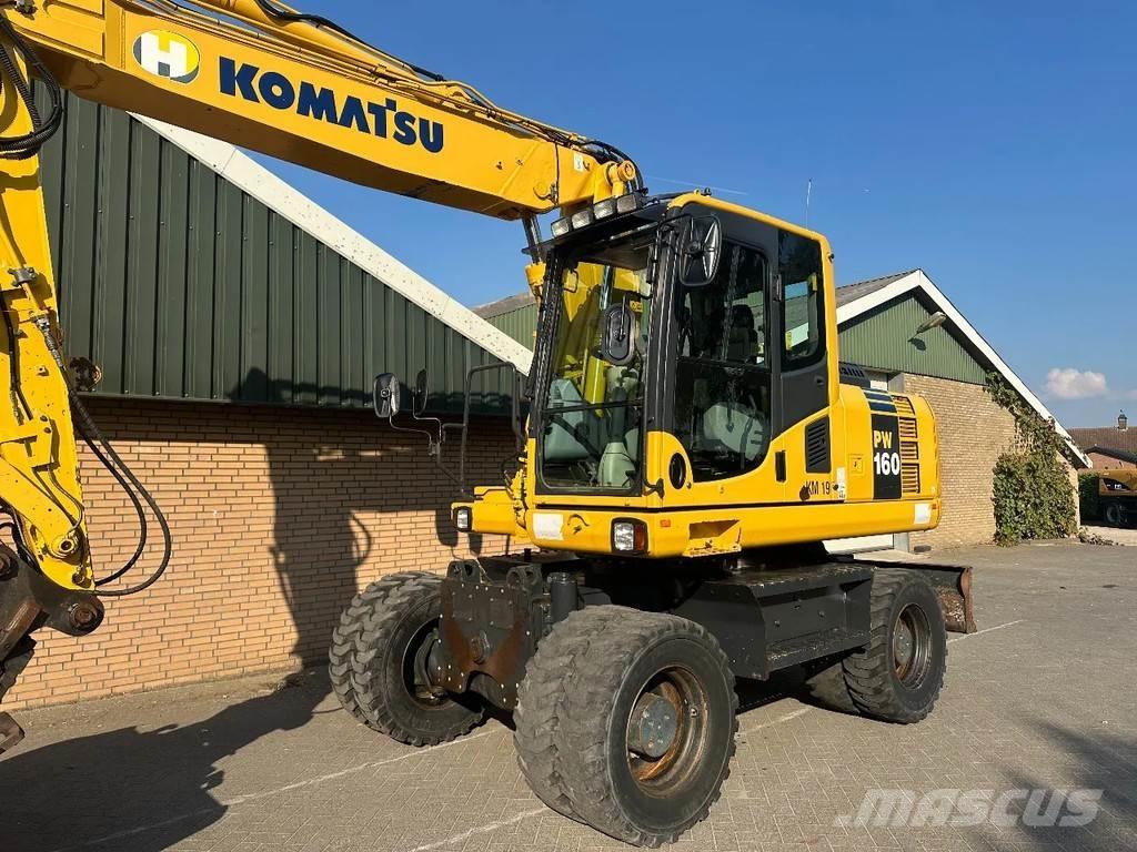 Komatsu PW160-8 Excavadoras de ruedas
