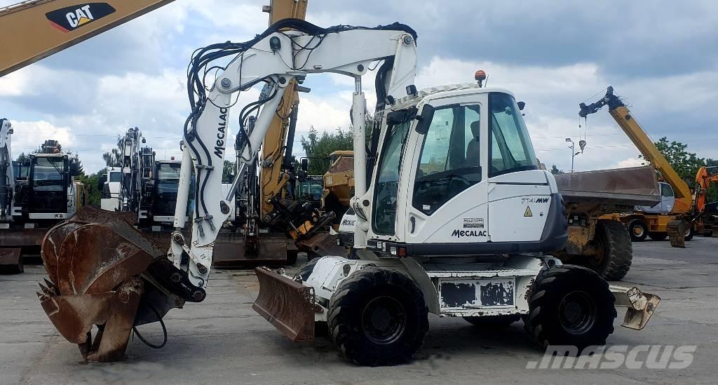 Mecalac 714 MWE Excavadoras de ruedas