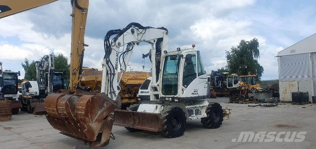 Mecalac 714 MWE Excavadoras de ruedas