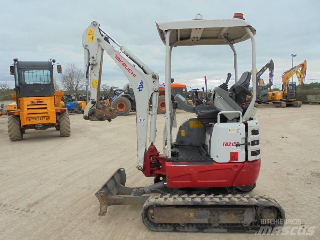 Takeuchi TB215R Miniexcavadoras