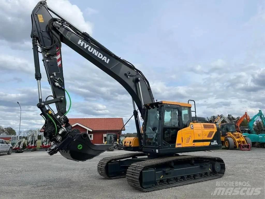 Hyundai HX 220 Excavadoras sobre orugas