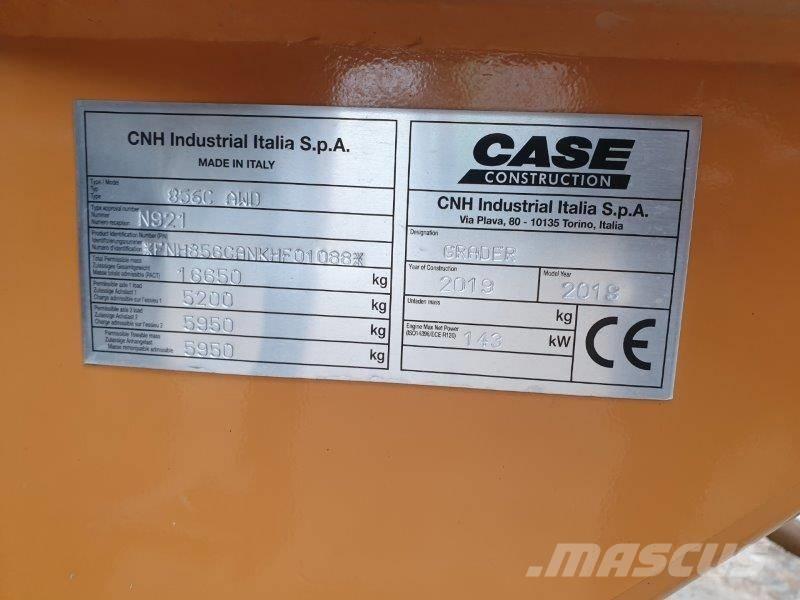 CASE 856 C AWD Niveladoras