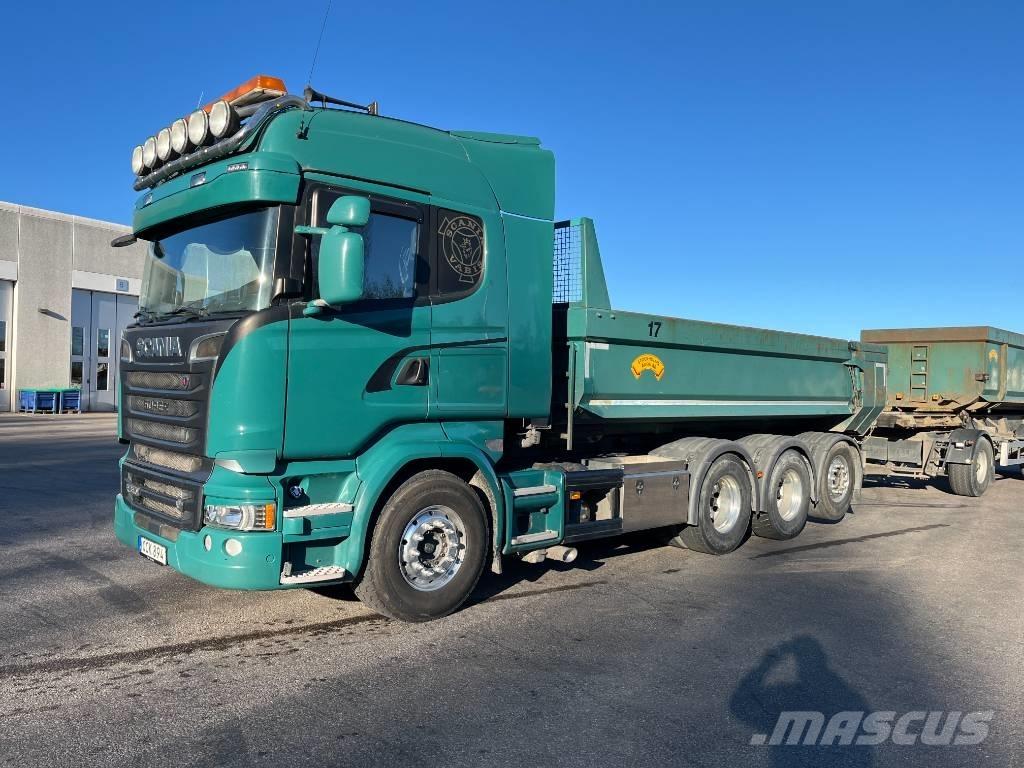 Scania R580 8x4 Bañeras basculantes usadas
