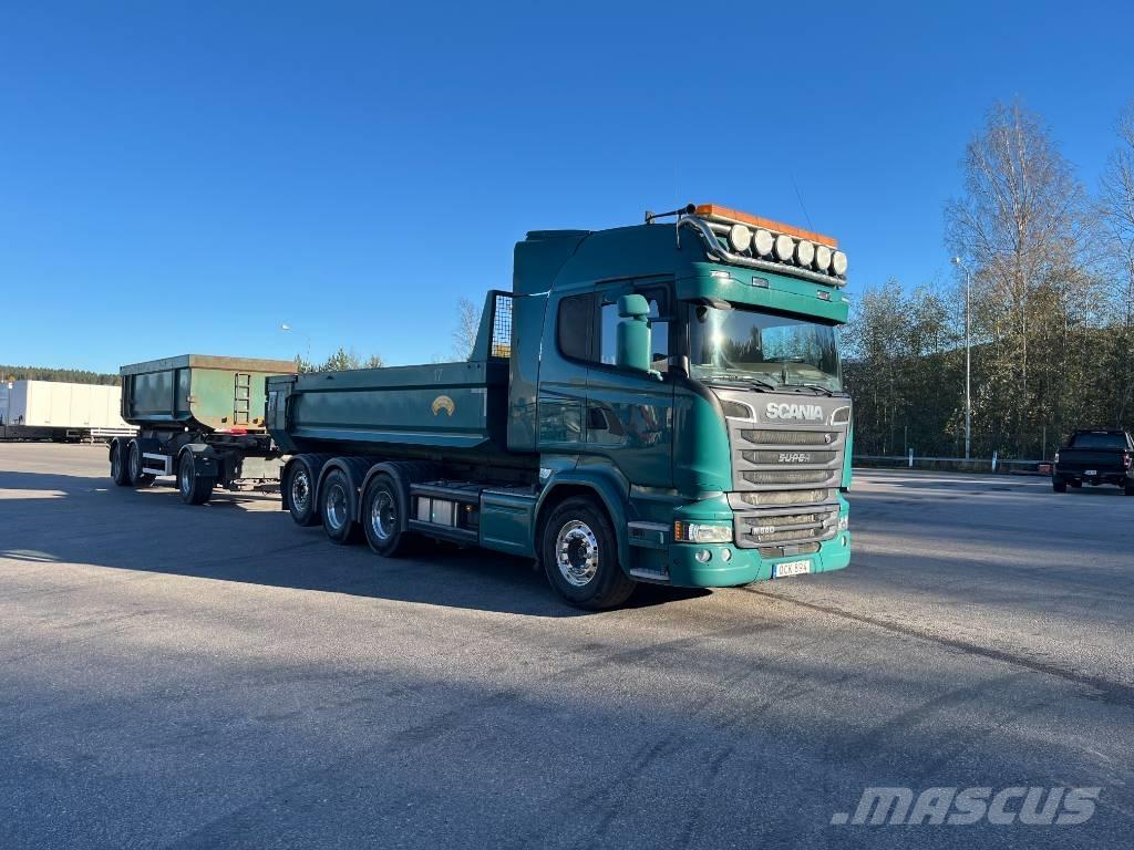 Scania R580 8x4 Bañeras basculantes usadas