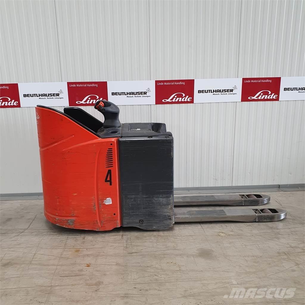 Linde T20SP kurz Montacargas de baja elevación
