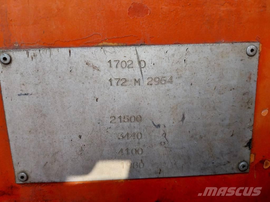 Atlas 1702 D Excavadoras de ruedas