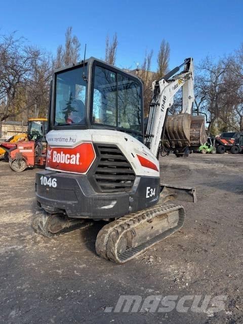 Bobcat E34 Zanjadoras