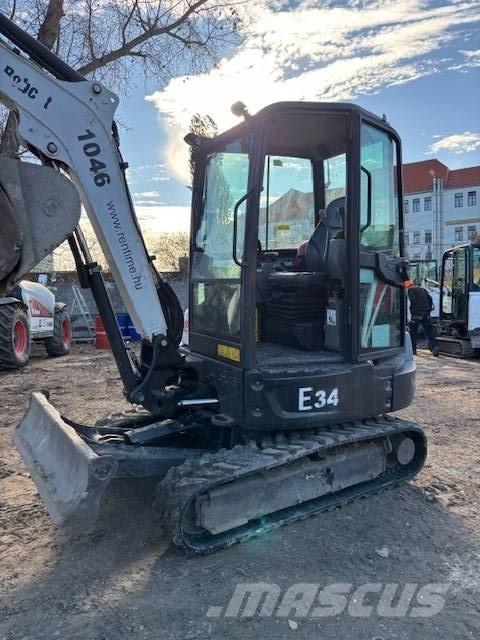 Bobcat E34 Zanjadoras