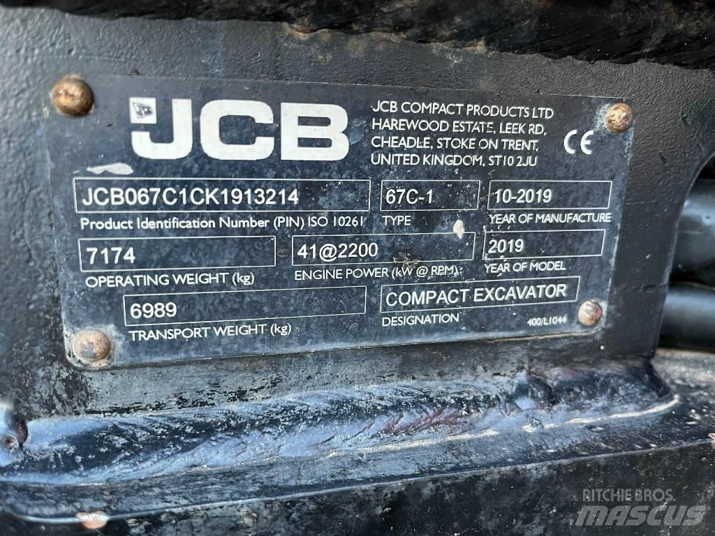 JCB 67 C Miniexcavadoras