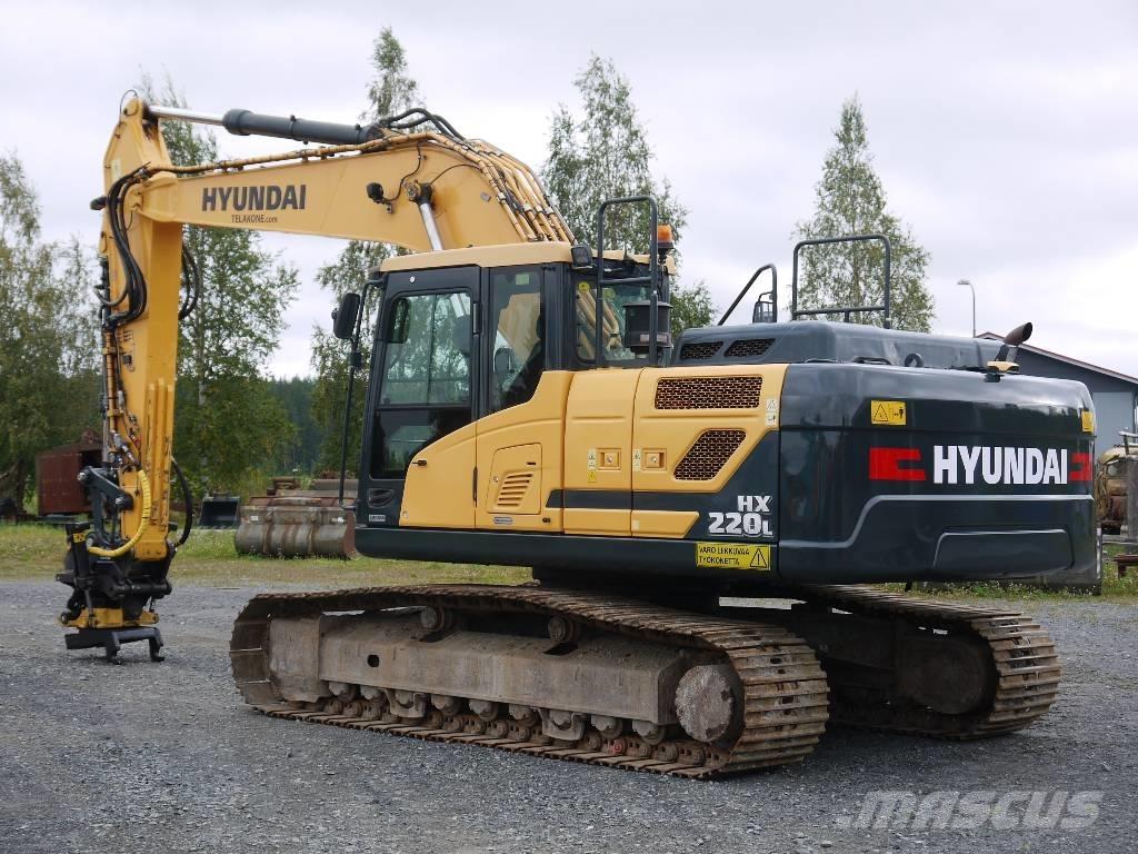 Hyundai HX 220 L Excavadoras sobre orugas