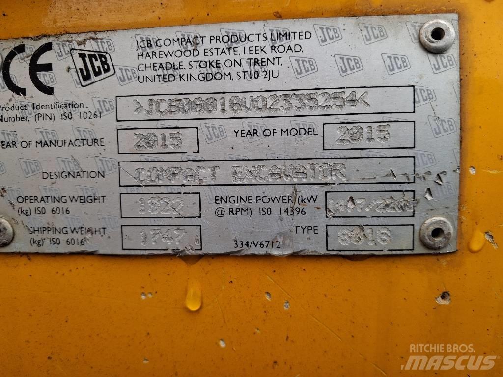 JCB 8018 CTS Miniexcavadoras