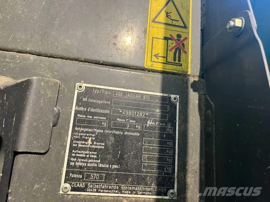 CLAAS Jaguar 970 Cosechadoras de forraje autopropulsadas