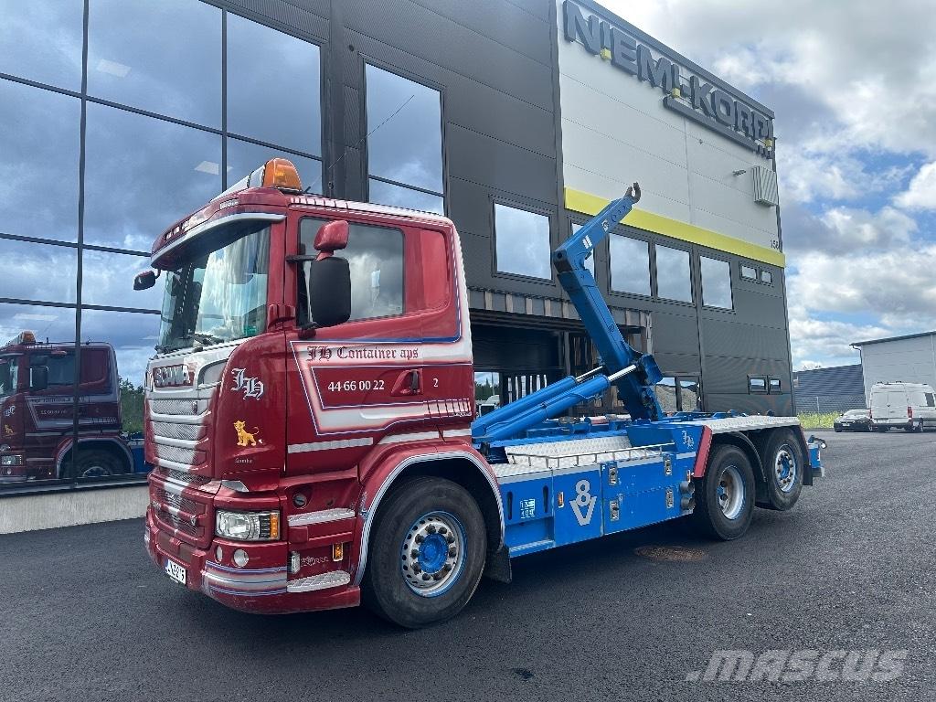 Scania R580 6x2*4 Camiones elevadores de gancho