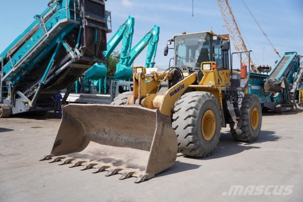 Komatsu WA 380-6 Cargadoras sobre ruedas