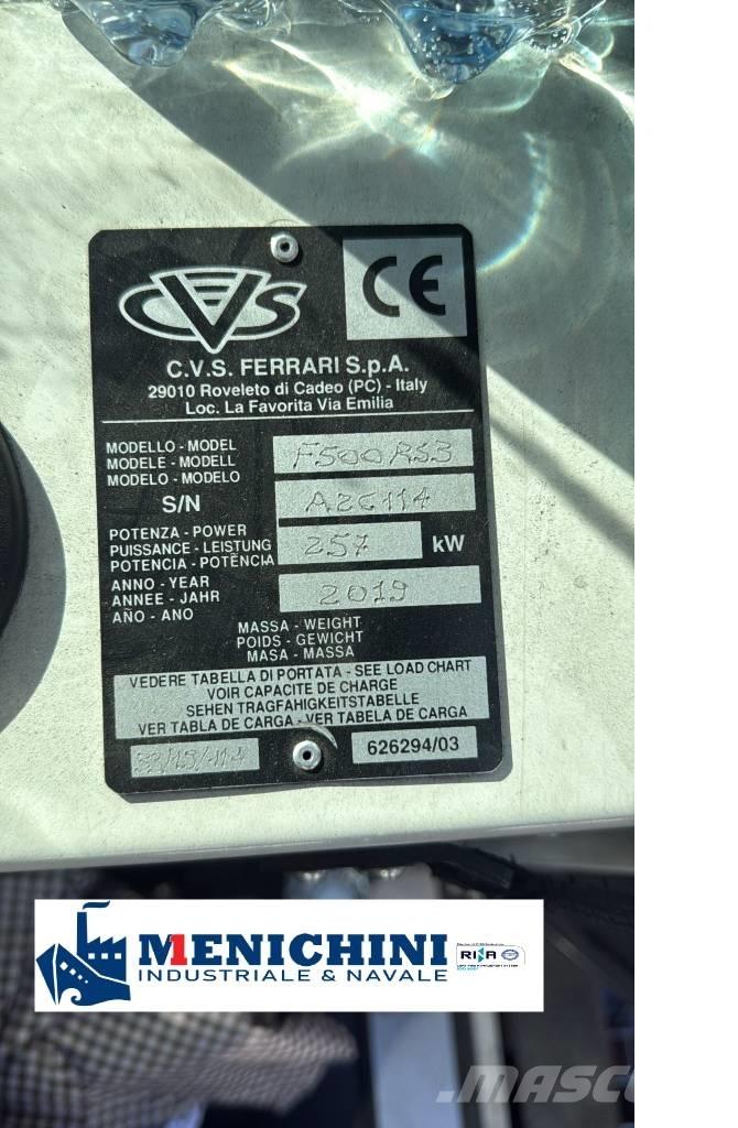 CVS Ferrari F500 RS3 Montacargas para contenedores