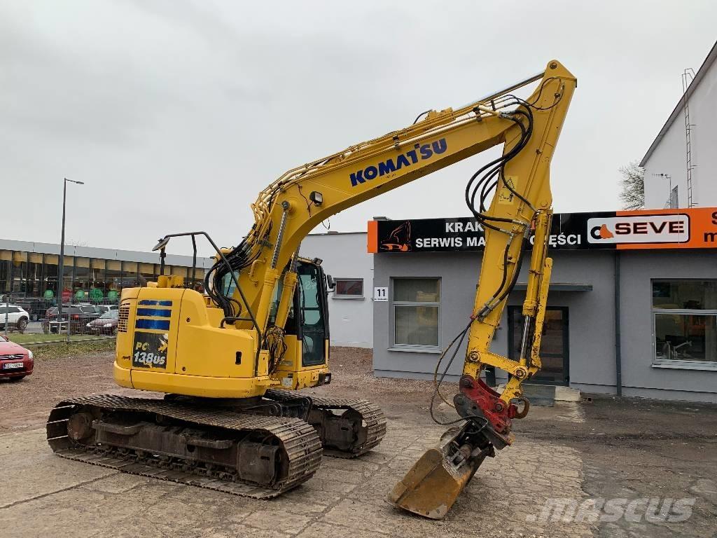 Komatsu PC 138 US-10 Excavadoras sobre orugas