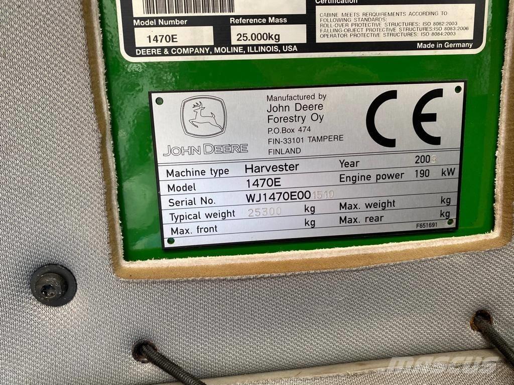 John Deere 1470 E Cosechadoras