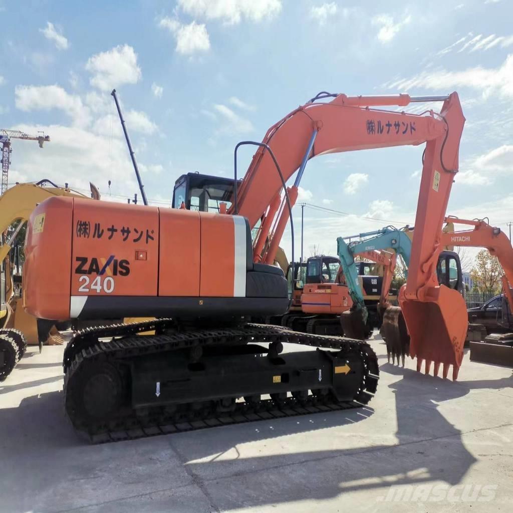 Hitachi ZX 240 Excavadoras sobre orugas