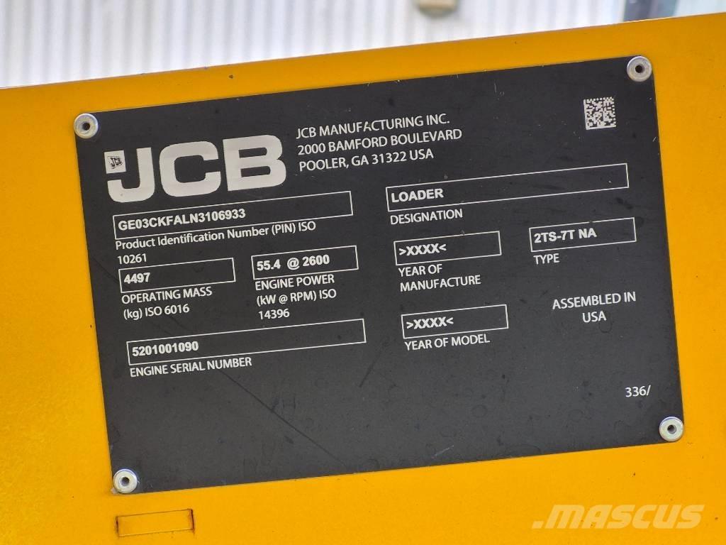 JCB 2 TS 7T Minicargadoras