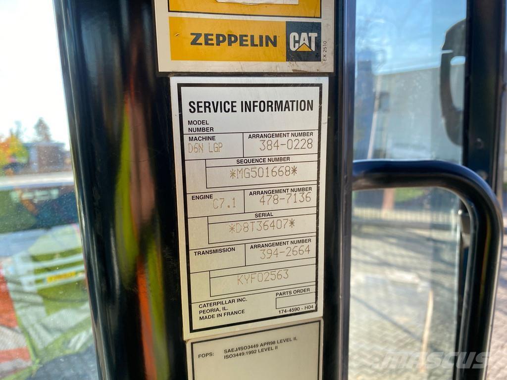 CAT D6N LGP NVT Buldozer sobre oruga