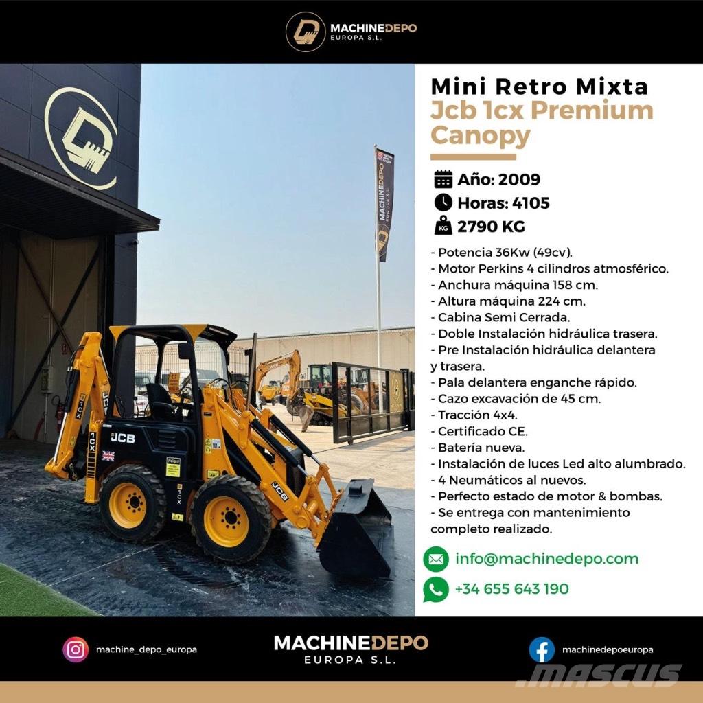 JCB 1 CX Retrocargadoras