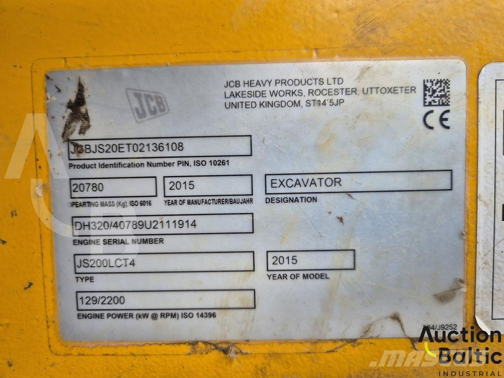 JCB JS 200 LC T4 Excavadoras sobre orugas